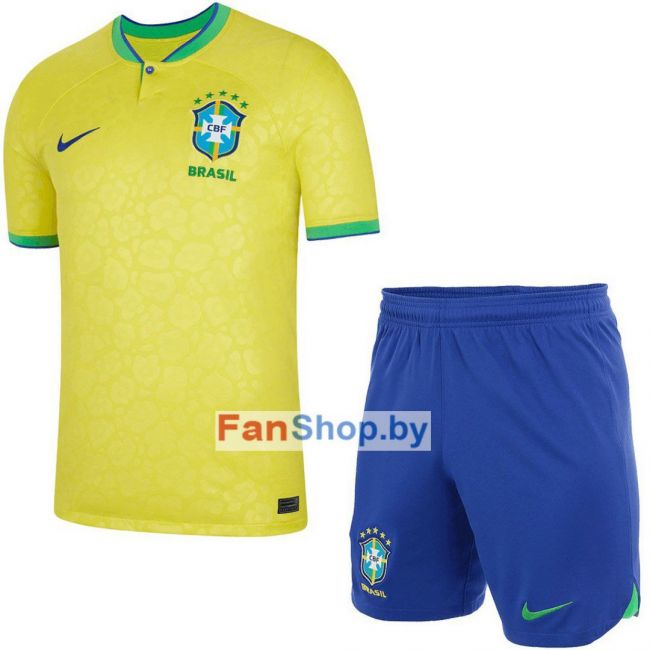 Форма сборной Бразилии детская 2022 Nike 