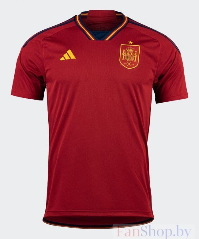 Футбольная форма сборной Испании 2022