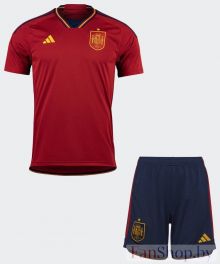 Футбольная форма сборной Испании 2022 детская