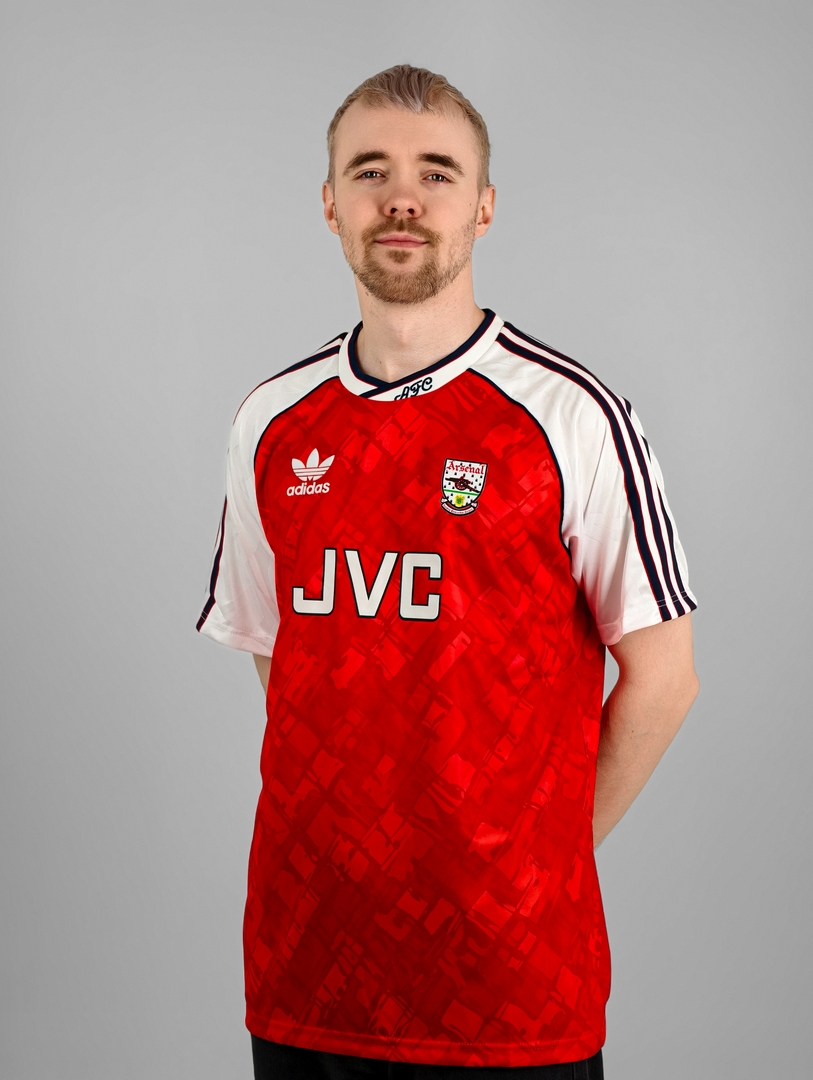 Ретро-майка ФК Арсенал 90-91