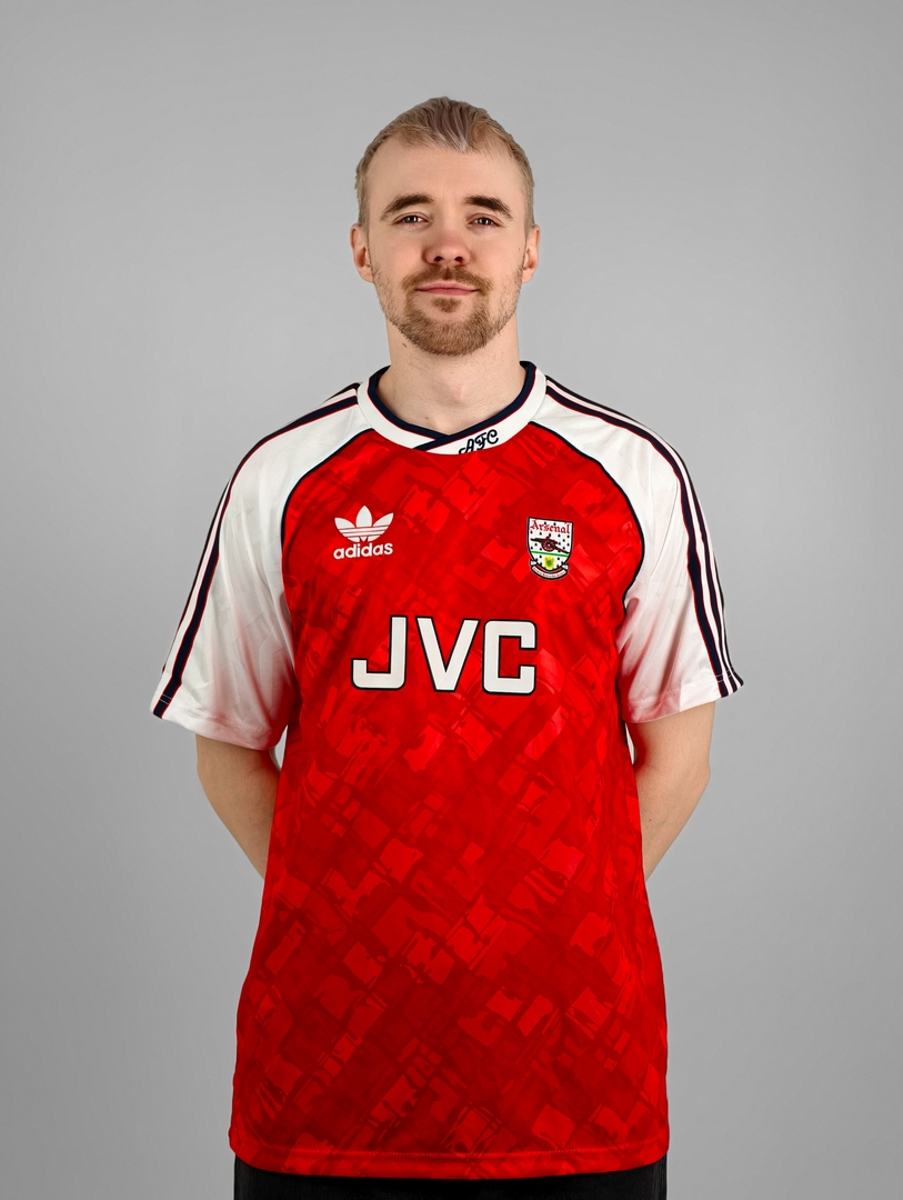 Ретро-майка ФК Арсенал 90-91