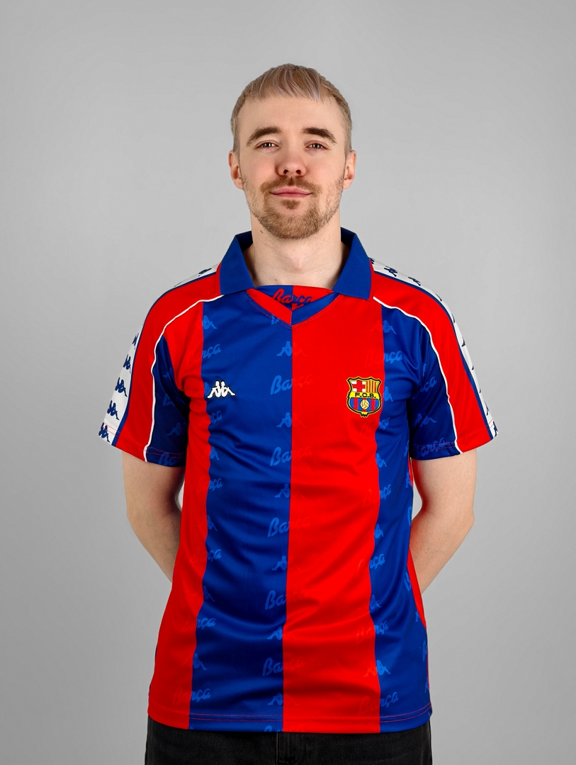 Ретро майка ФК Барселона 1995 - 1996 Kappa
