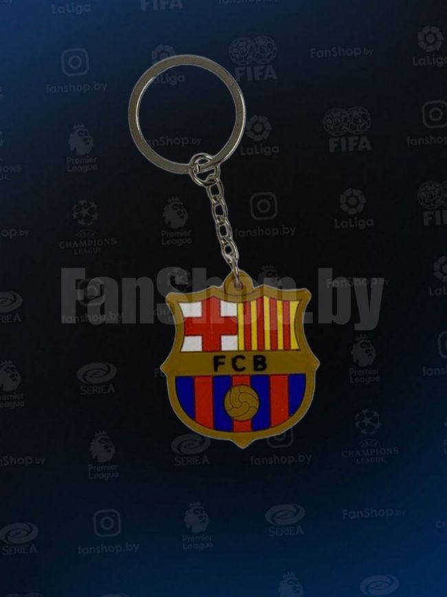 Брелок резиновый ФК Барселона
