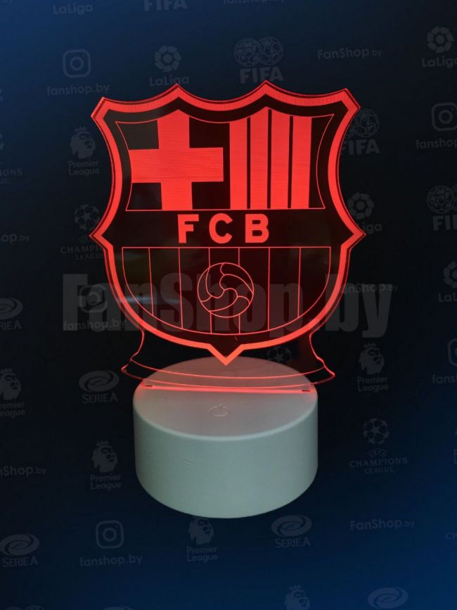 3D ночник ФК Барселона