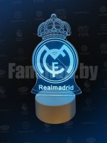3D ночник ФК Реал Мадрид