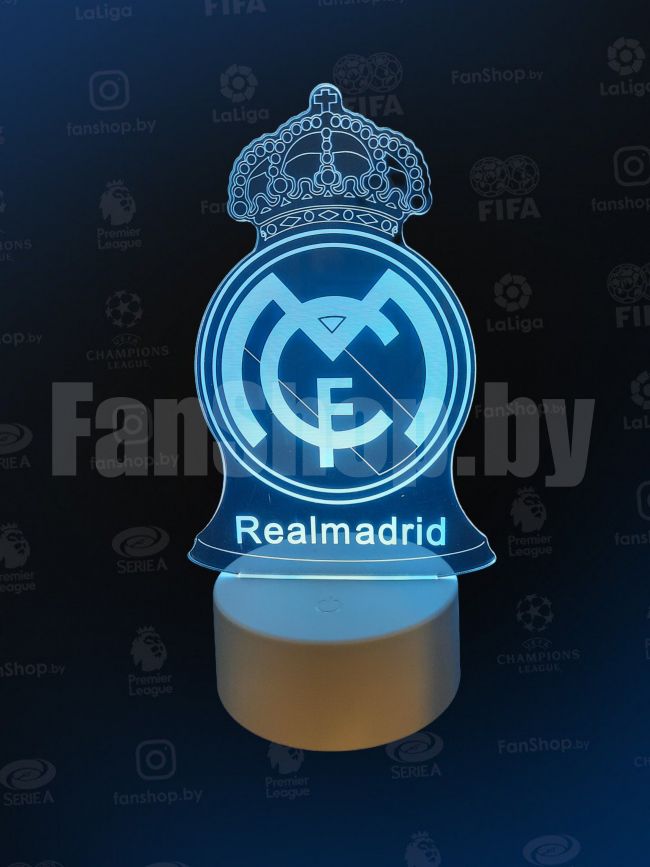 3D ночник ФК Реал Мадрид