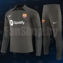 Тренировочный костюм детский ФК Барселона серый Nike