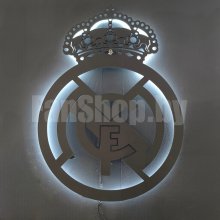 Панно большое с подсветкой Реал Мадрид