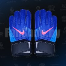 Вратарские перчатки детские Nike защита синие
