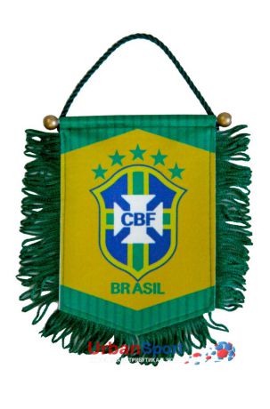 Вымпел сборной Бразилии малый двусторонний