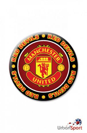 Магнит с эмблемой ФК Манчестер Юнайтед круглый