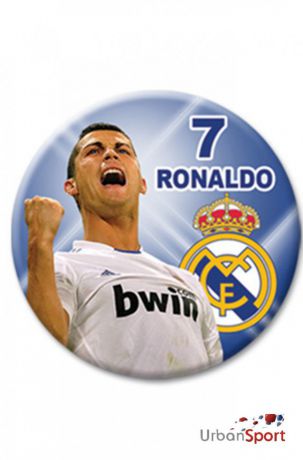 Магнит с эмблемой ФК Реал Мадрид 