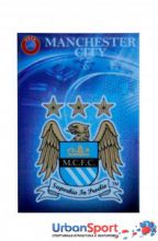 Магнит с эмблемой ФК Манчестер Сити прямоугольный