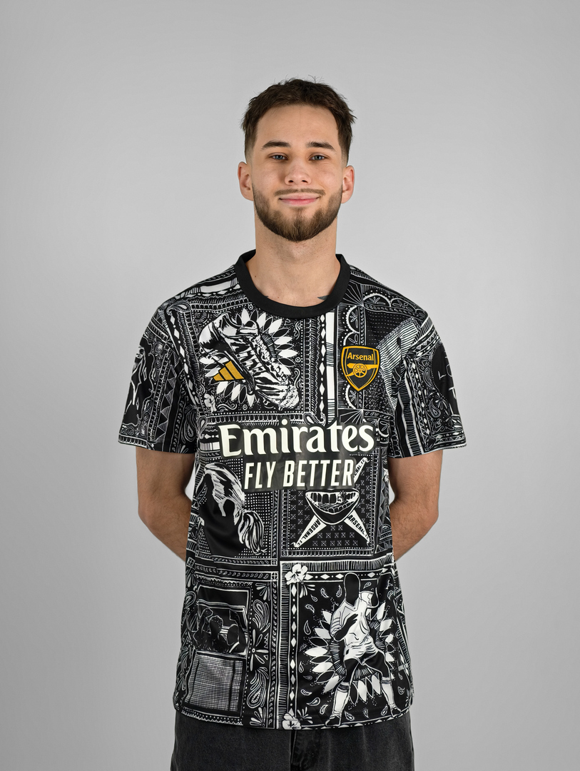 Фанатская Арсенал майка Иан Райт