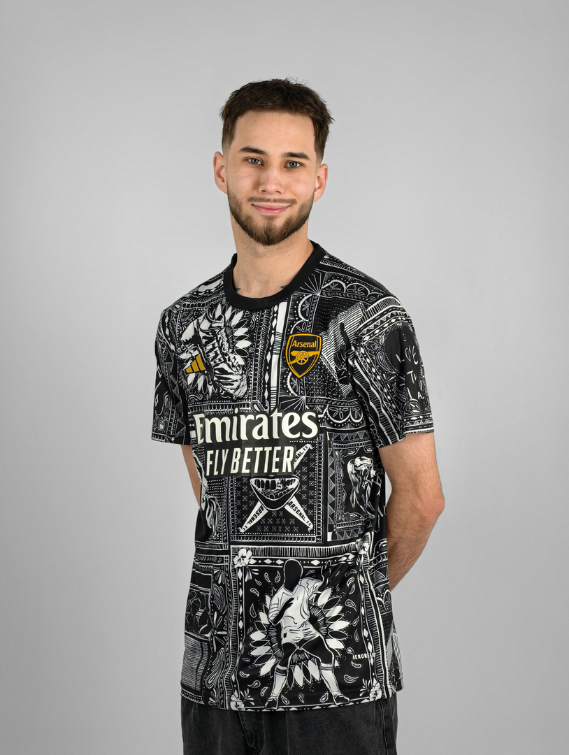 Фанатская Арсенал майка Иан Райт