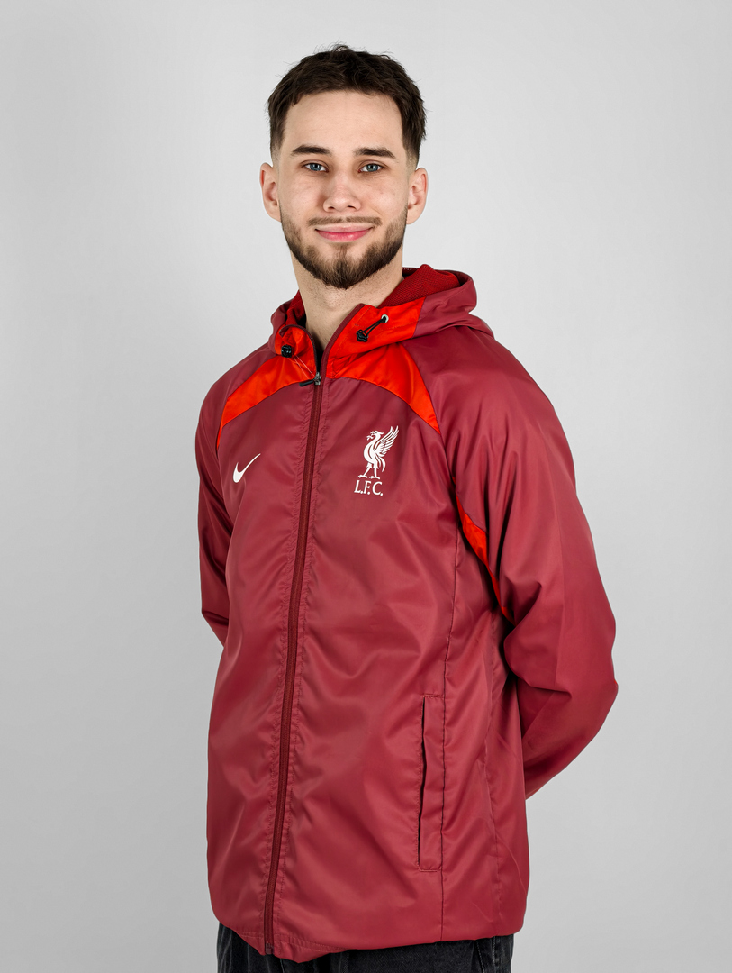 Ветровка ФК Ливерпуль Nike бордовая