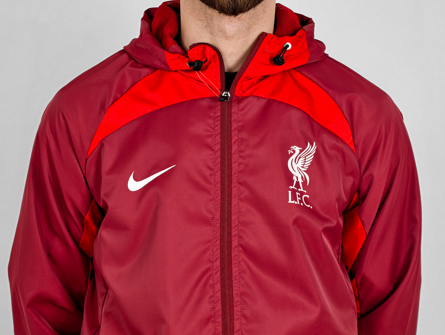 Ветровка ФК Ливерпуль Nike бордовая