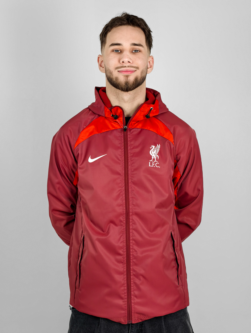 Ветровка ФК Ливерпуль Nike бордовая
