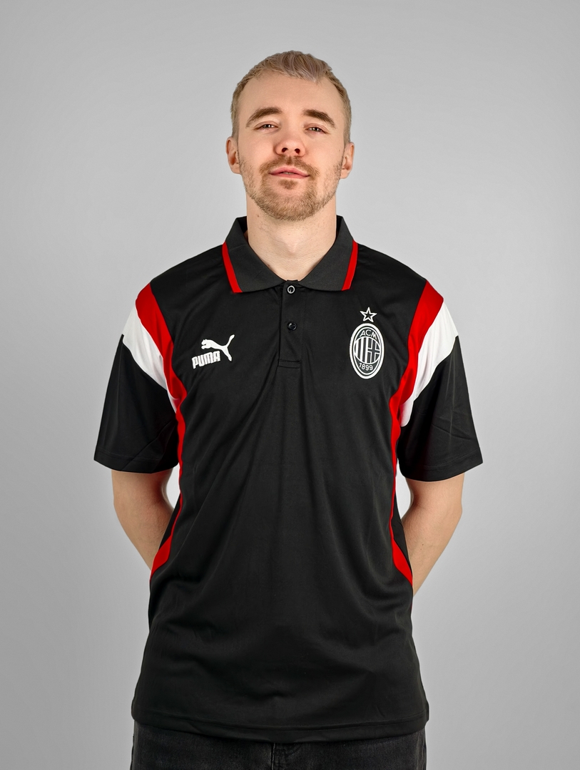 Майка-поло Милан черная Puma