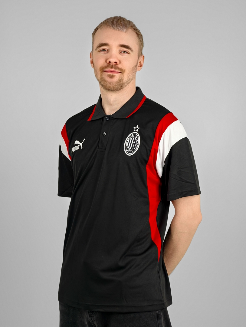 Майка-поло Милан черная Puma