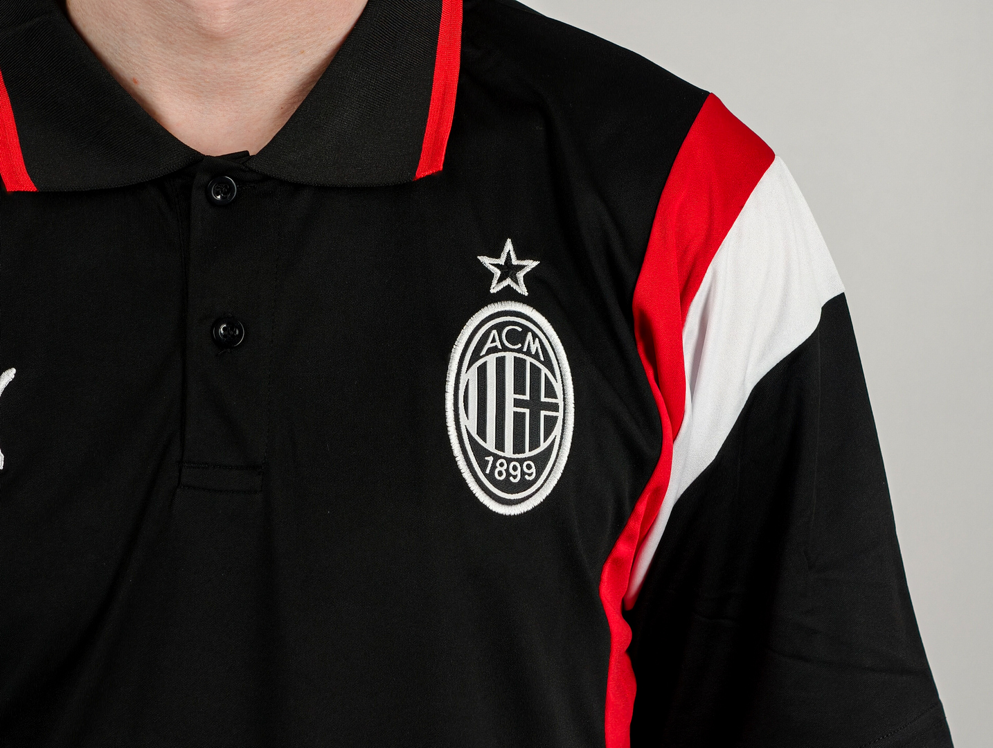 Майка-поло Милан черная Puma