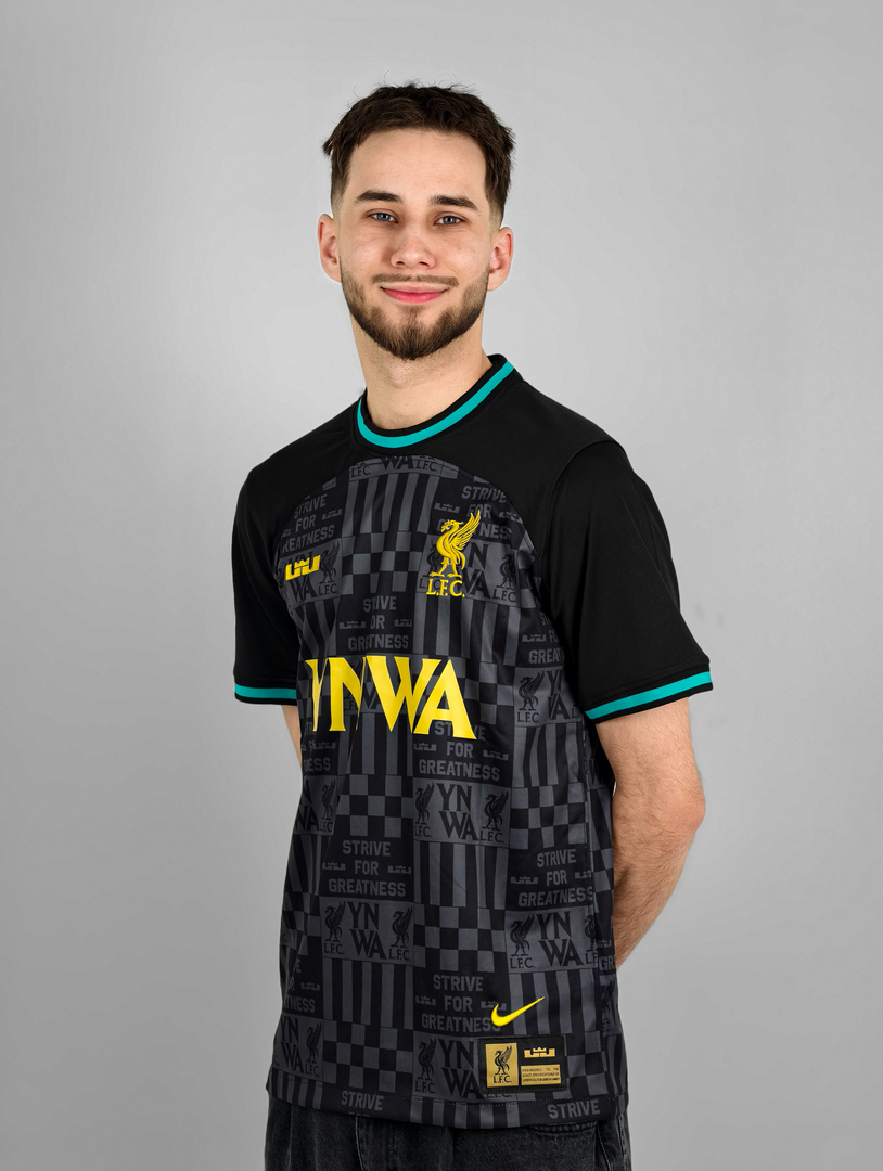 Фанатская Ливерпуль майка Леброн Джеймс