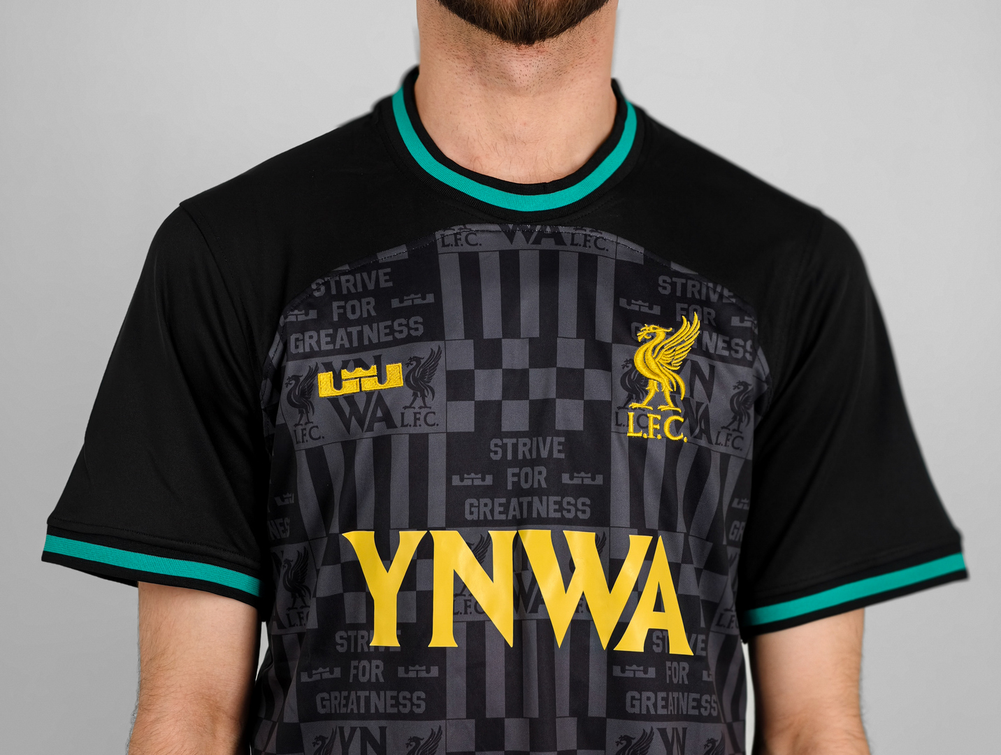 Фанатская Ливерпуль майка Леброн Джеймс