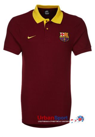 Майка-поло ФК Барселона Nike красная