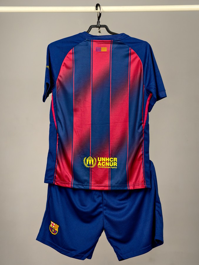 Econom детская Барселона 25/26 футбольная форма домашняя