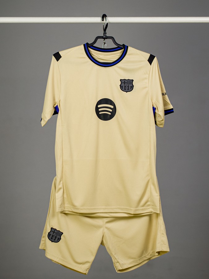 Econom детская Барселона 25/26 футбольная форма гостевая