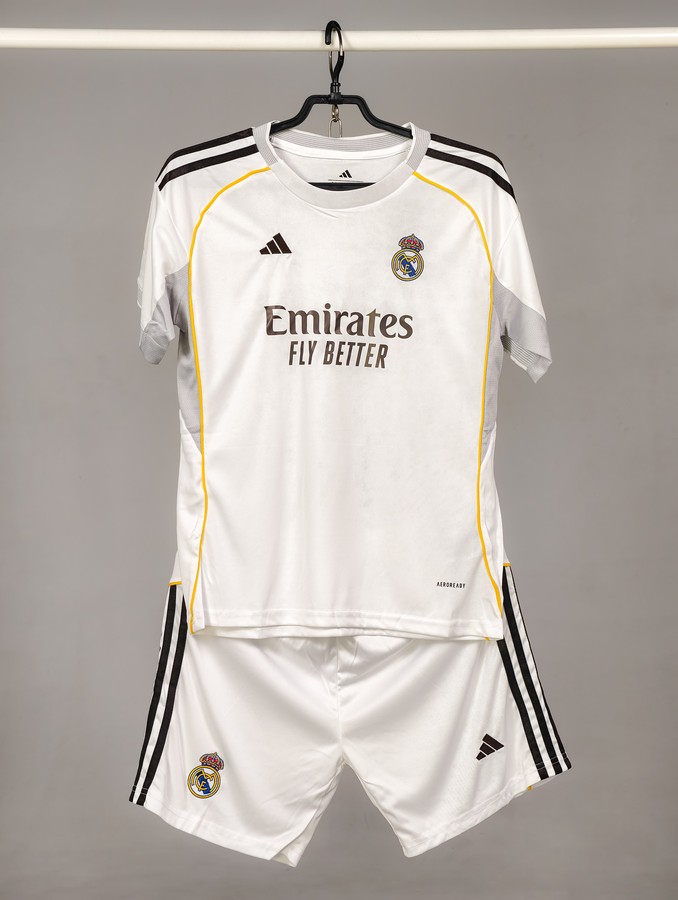 Basic детская Реал Мадрид 25/26 футбольная форма домашняя