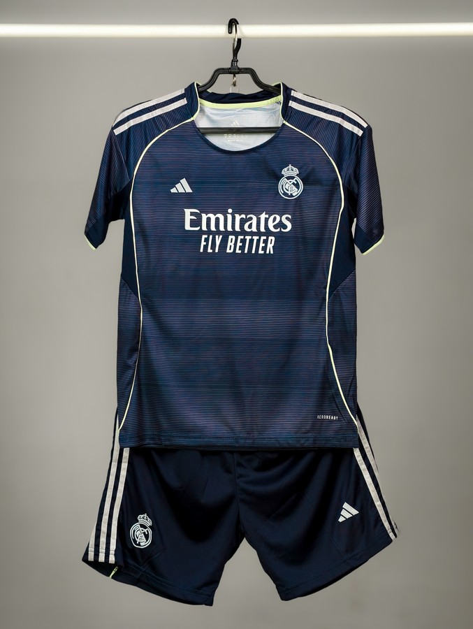 Basic детская Реал Мадрид 25/26 футбольная форма гостевая