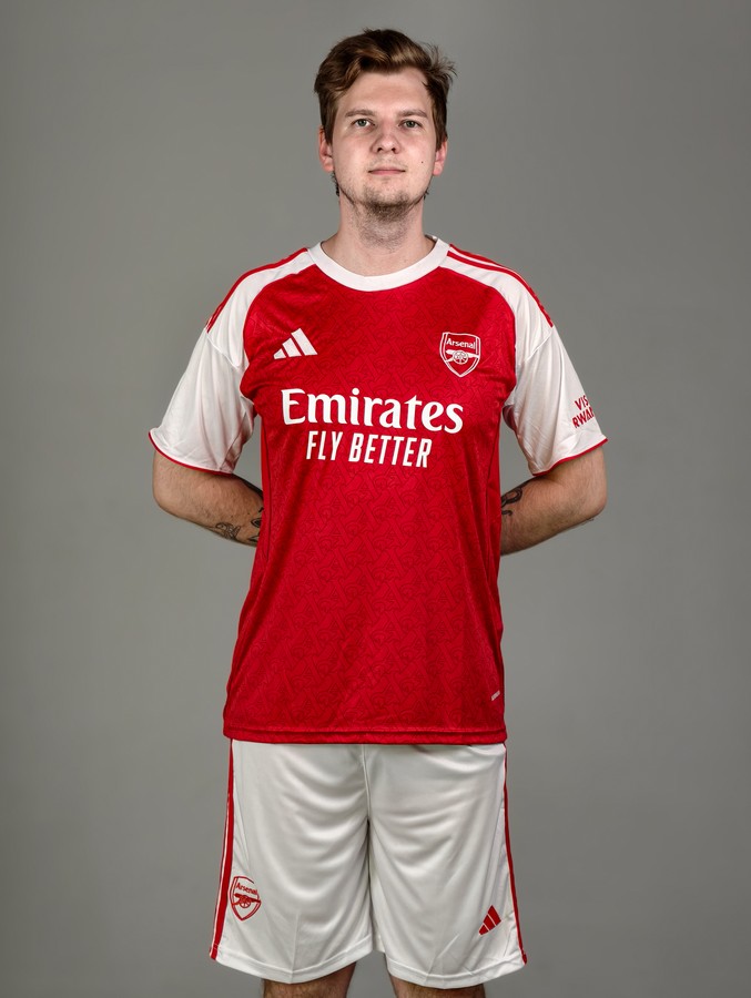 Basic Арсенал 25/26 форма футбольная домашняя