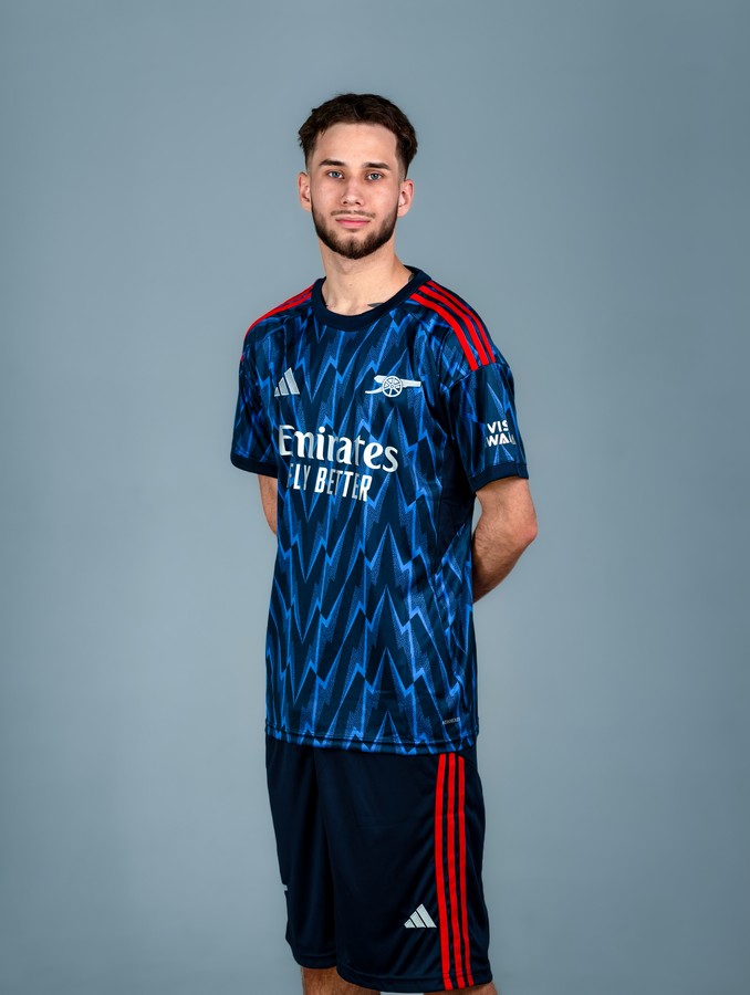 Basic Арсенал 25/26 форма футбольная гостевая