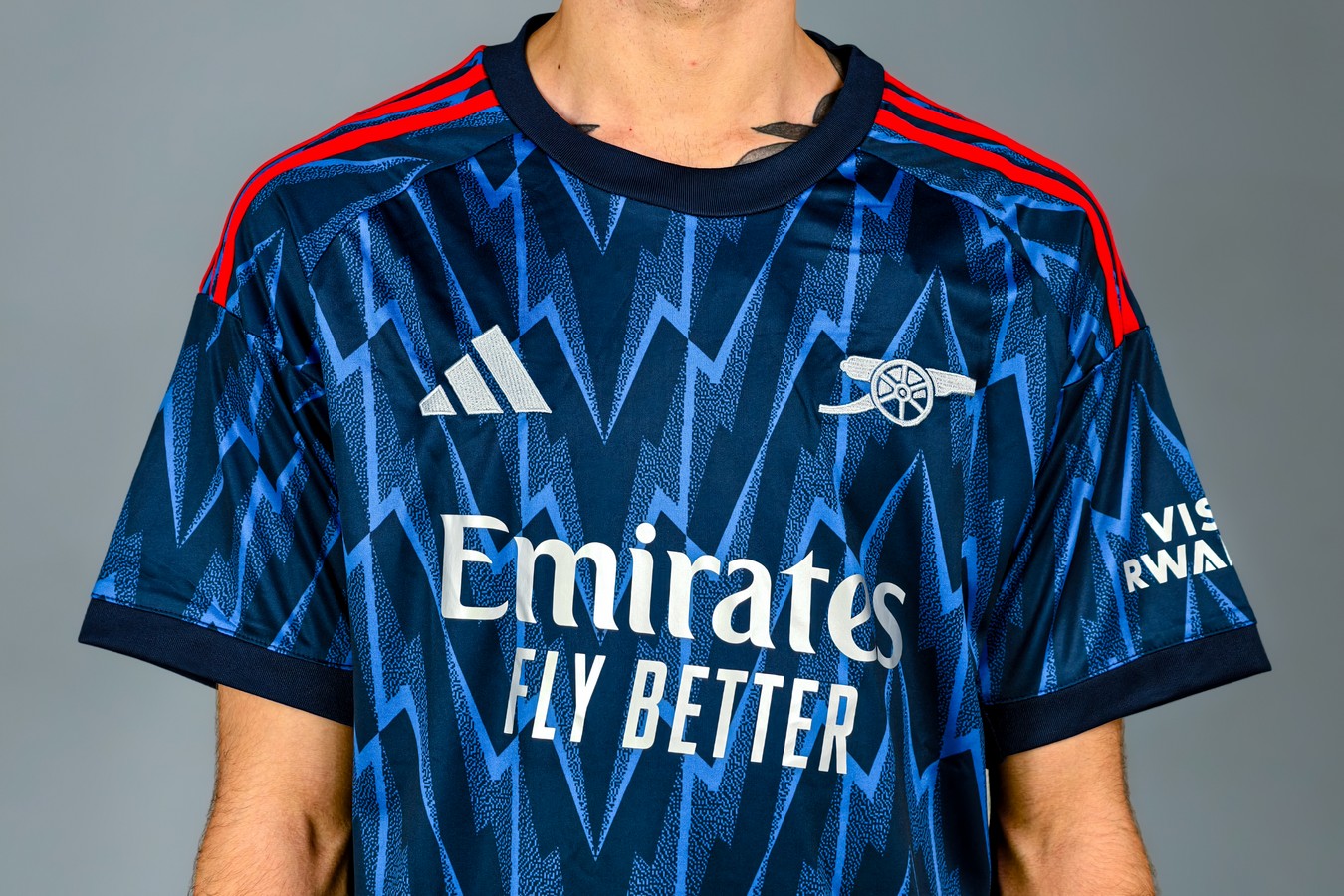 Basic Арсенал 25/26 форма футбольная гостевая