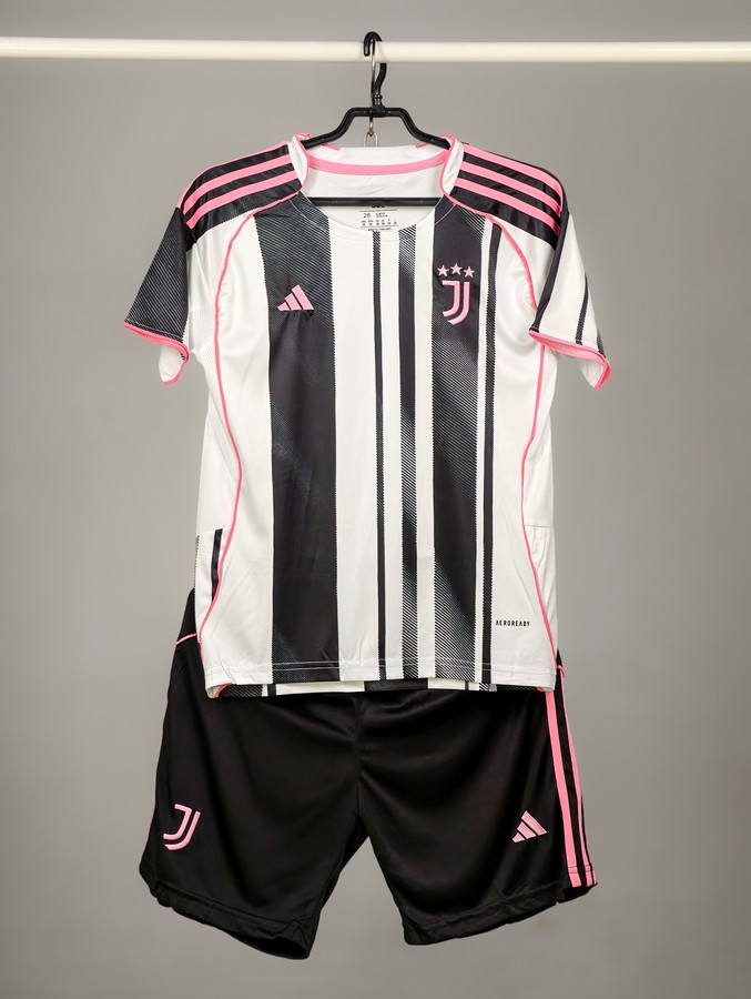 Basic детская Ювентус 25/26 форма футбольная домашняя