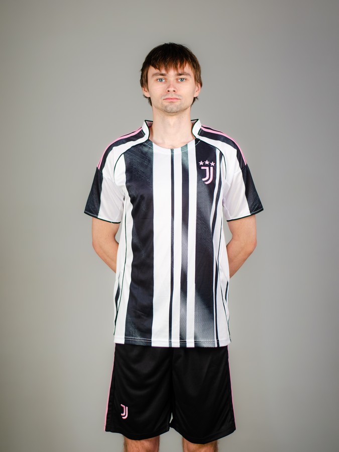 Econom Ювентус 25/26 форма футбольная домашняя