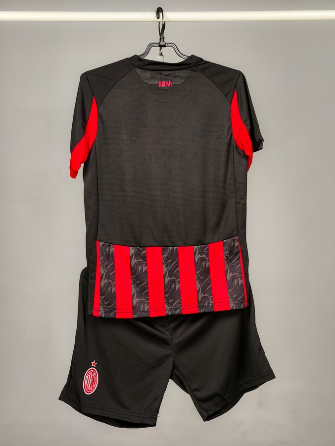 Econom детская Милан 25/26 футбольная форма домашняя