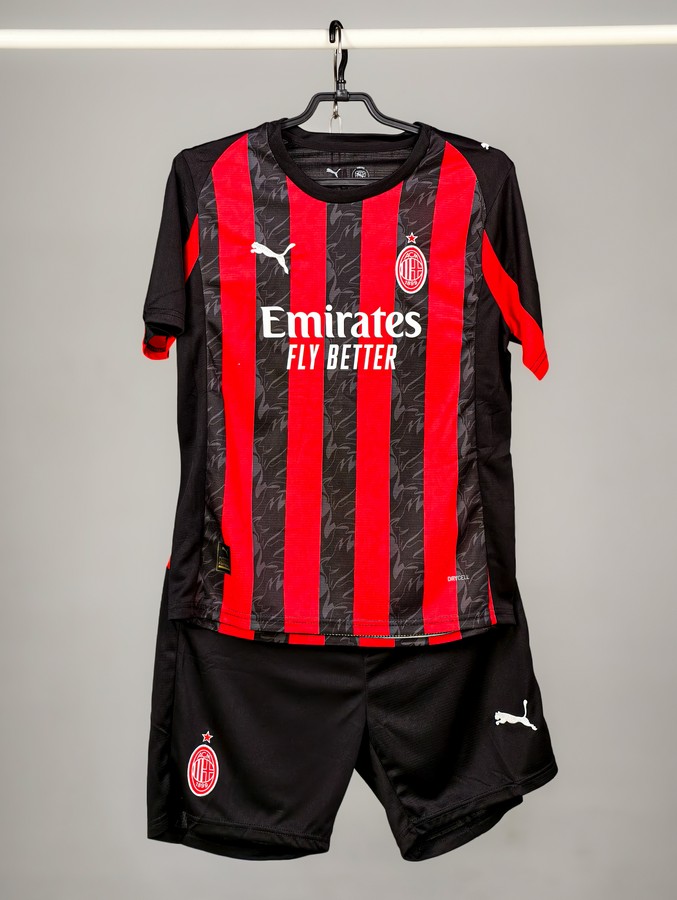 Basic детская Милан 25/26 футбольная форма домашняя