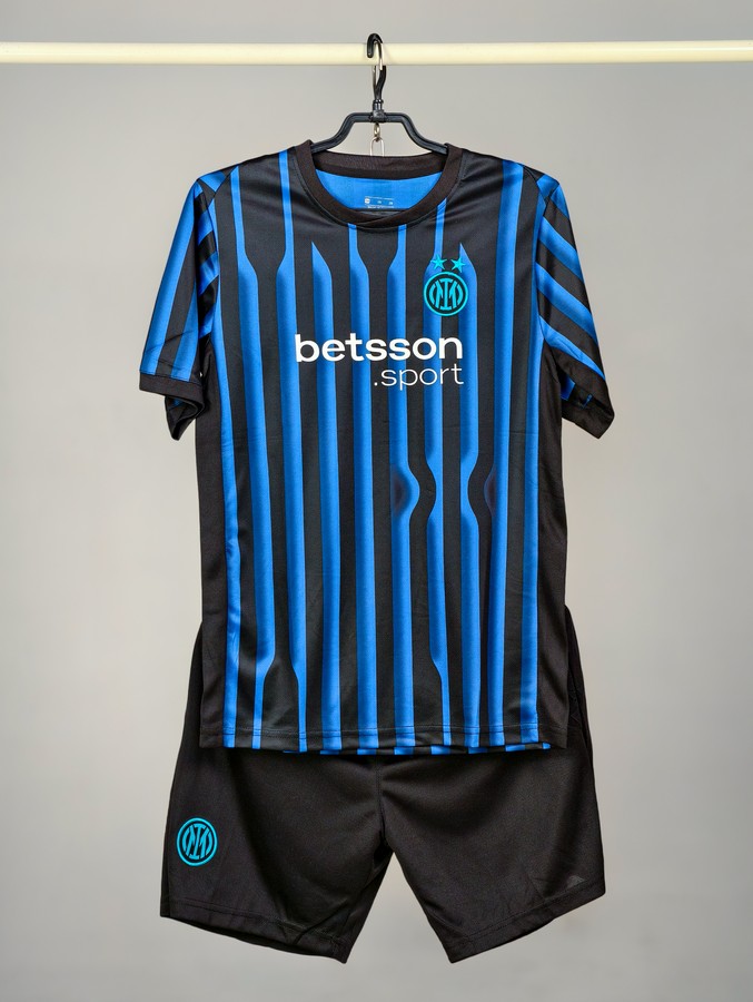 Econom детская Интер Милан 25/26 футбольная форма домашняя
