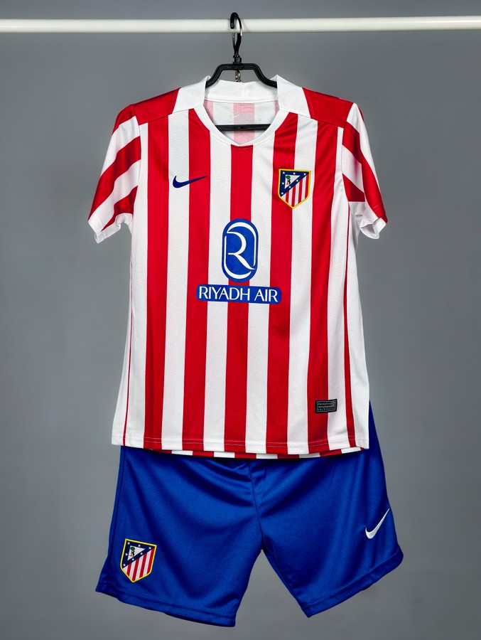 Basic детская Атлетико Мадрид 25/26 футбольная форма домашняя