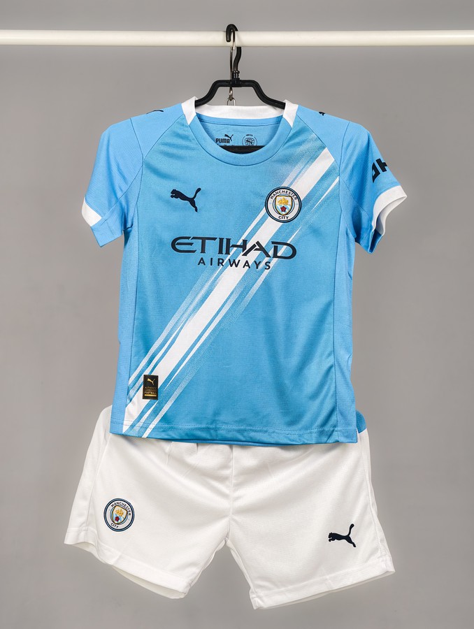 Basic детская Манчестер Сити 25/26 футбольная форма домашняя
