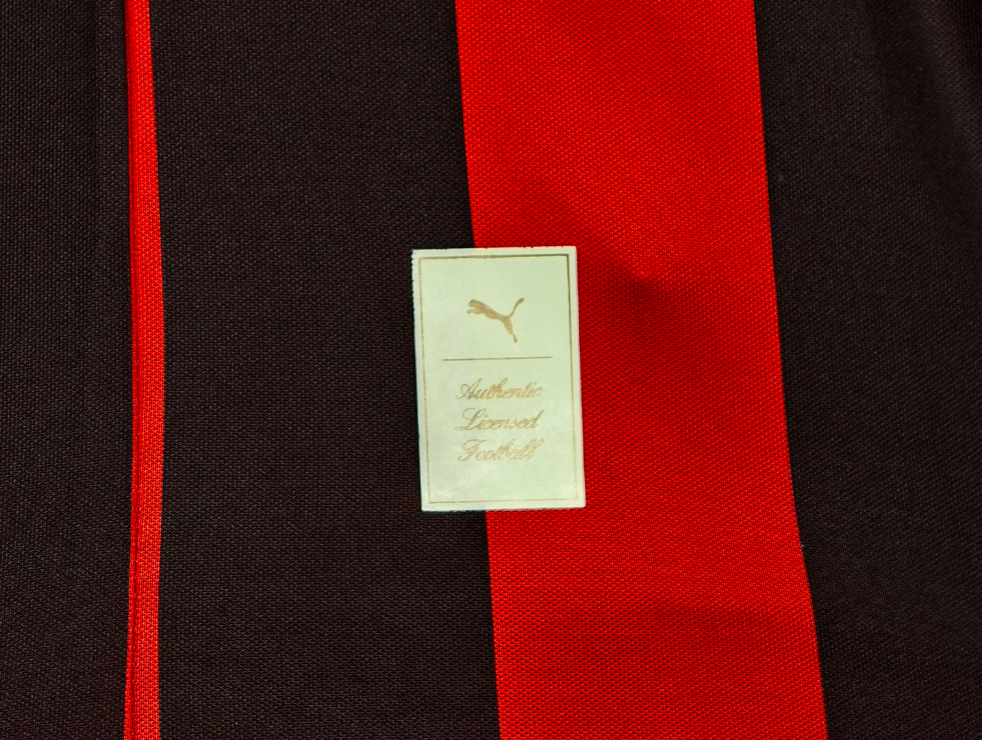 Фанатская Милан майка футбольная юбилейная