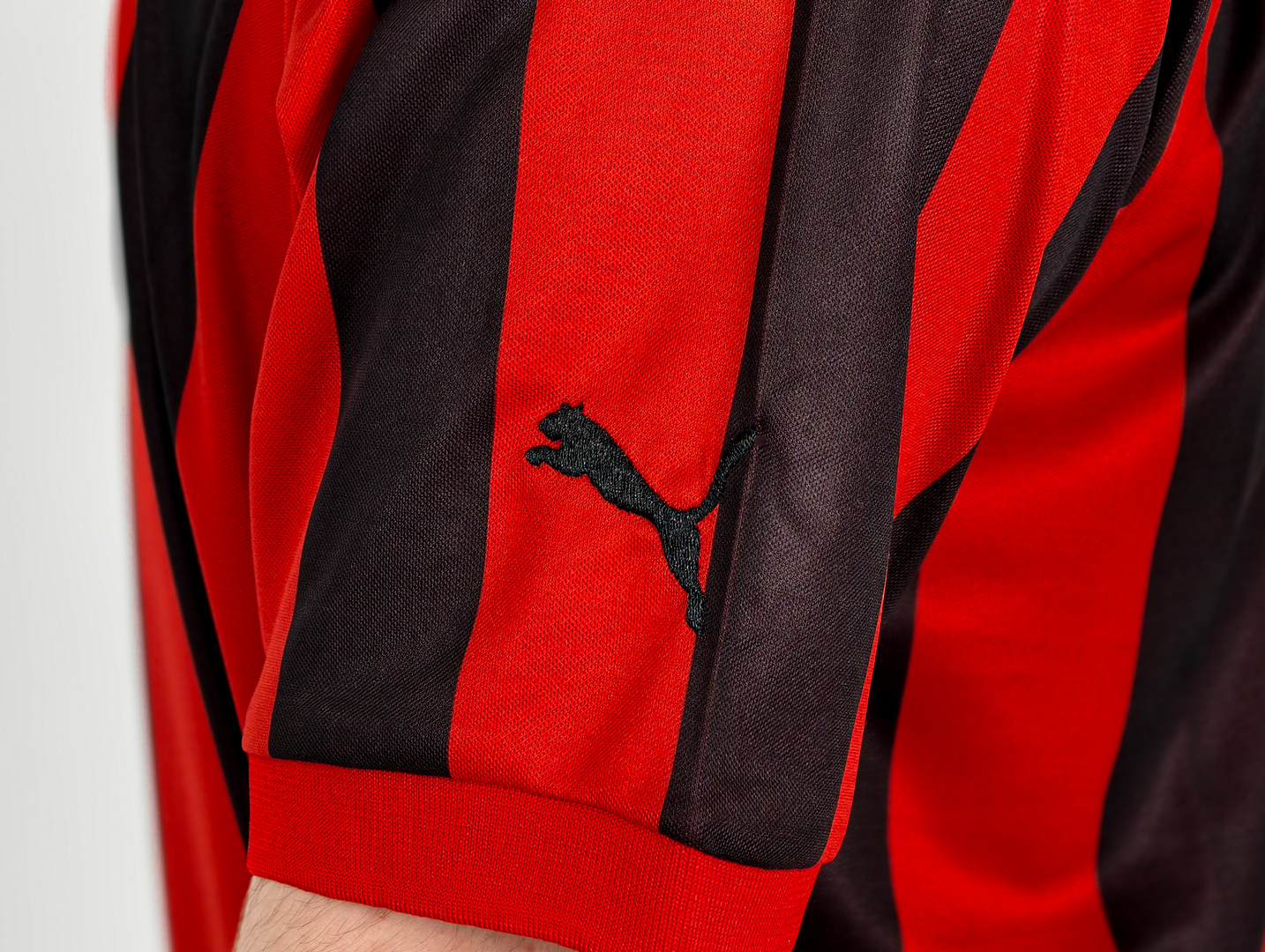 Фанатская Милан майка футбольная юбилейная