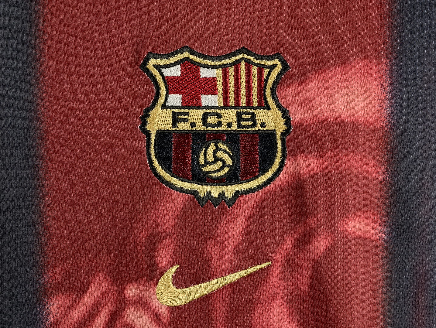 Фанатская Барселона майка футбольная Cactus Jack Skeleton