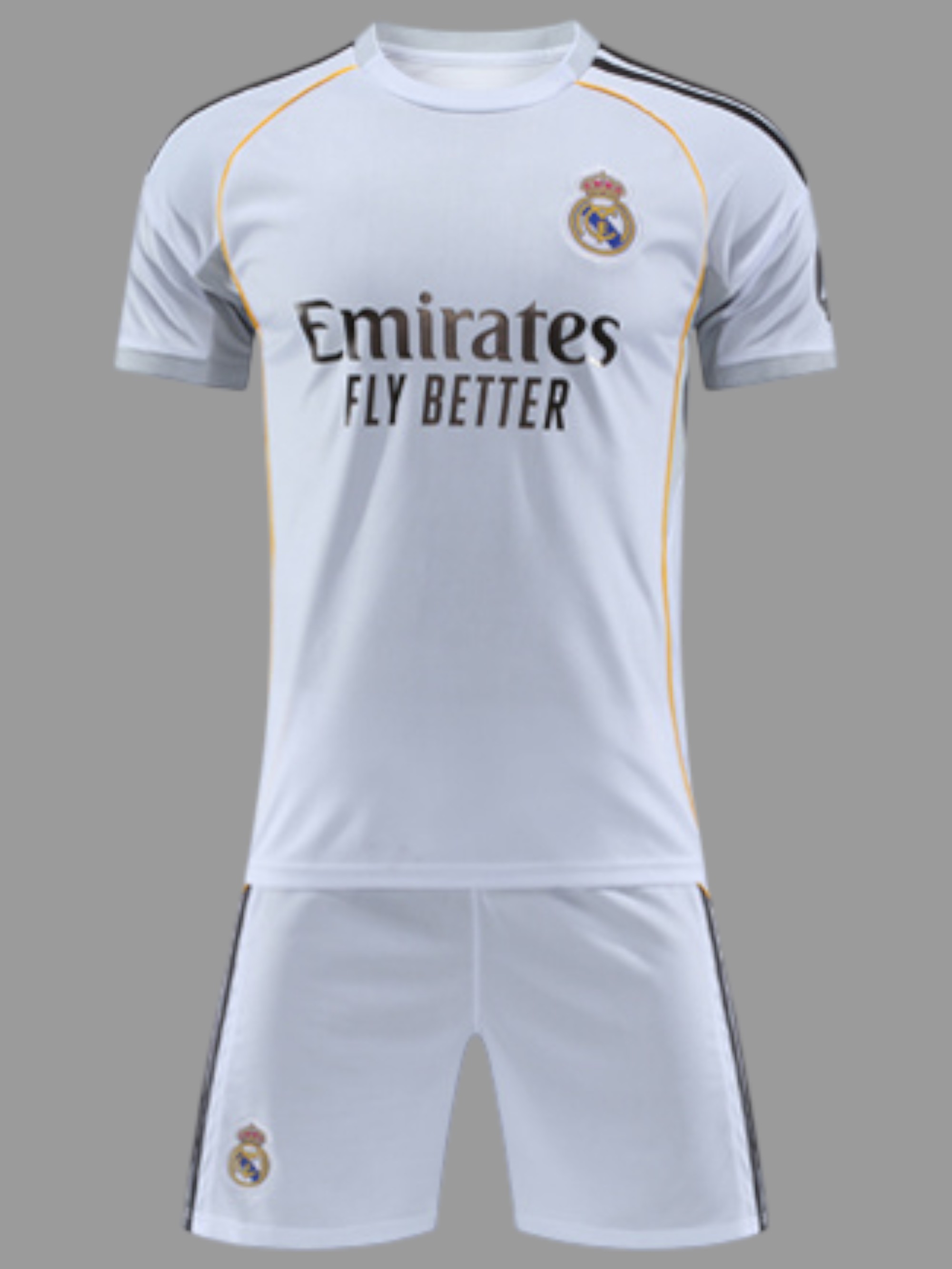 Econom детская Реал Мадрид 25/26 футбольная форма домашняя