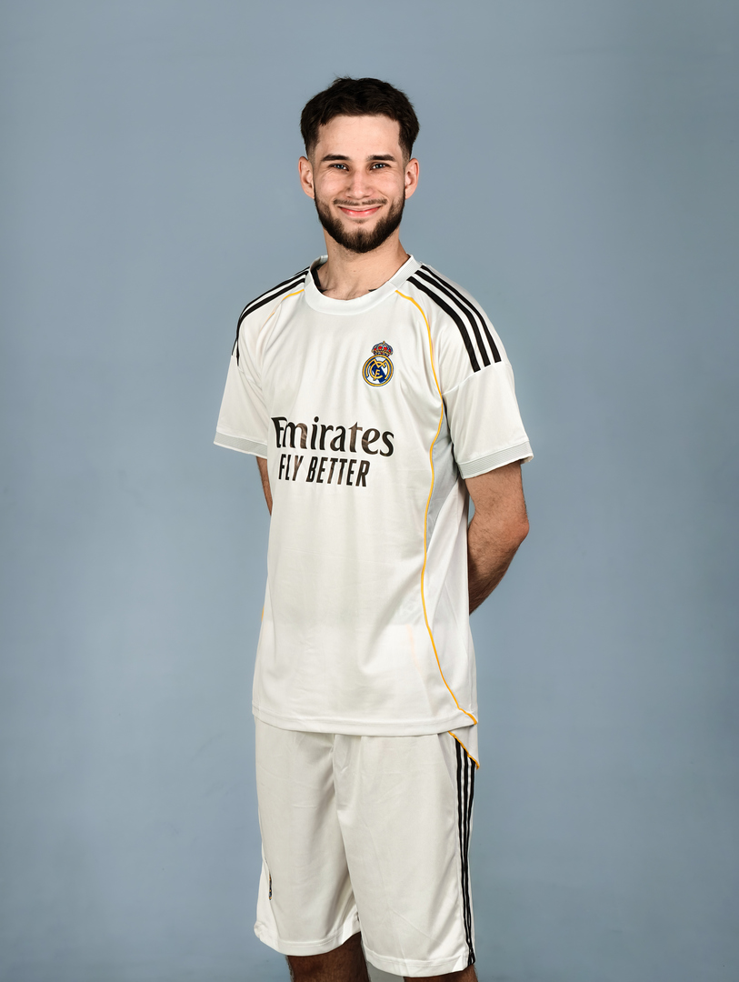 Econom Реал Мадрид 25/26 футбольная форма домашняя