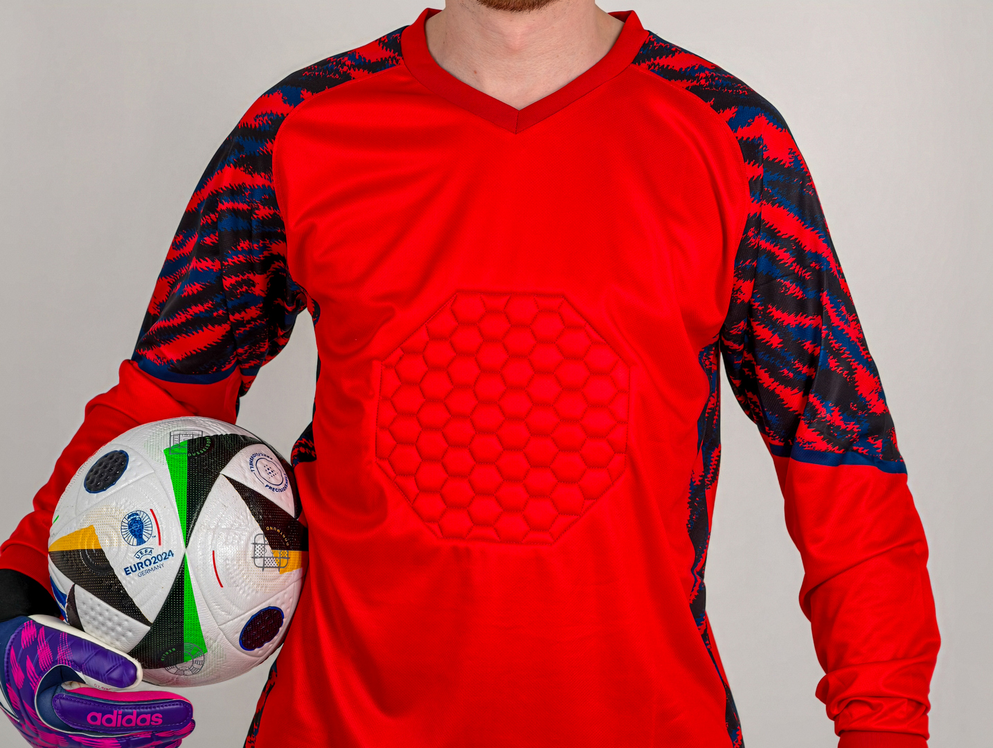 Вратарский свитер стандарт красный