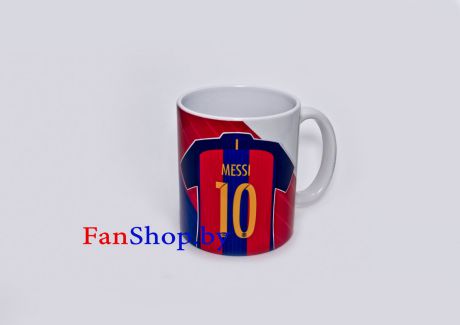 Кружка керамическая ФК Барселона Messi