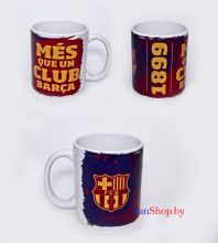 Кружка керамическая ФК Барселона 1899 Mes Que Un Club